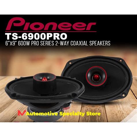 Pioneer Ts Pro W Peak W Rms X Pro Series Way Way