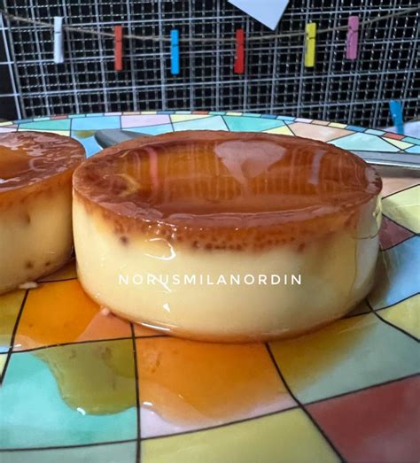 Puding Karamel Mini Lembut Elok Kejadiannya Guna Tip Ni Tak Bau