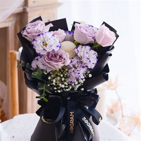 Purple Flower Bouquet Images Photos | Best Flower Site