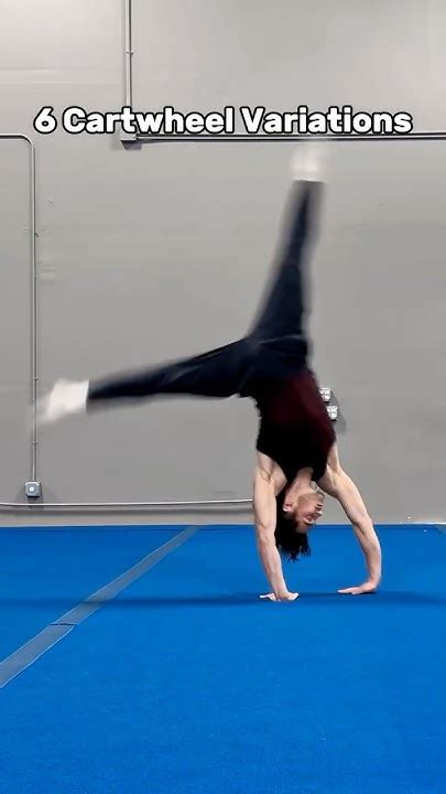 6 Cartwheel Variations 🤸 #cartwheel #movementculture #tumbling #flips #