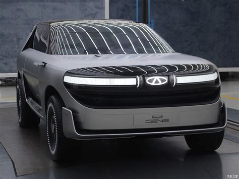 Chery Gene Concept SUV Futuristik Dengan Reka Bentuk Ala Robocop