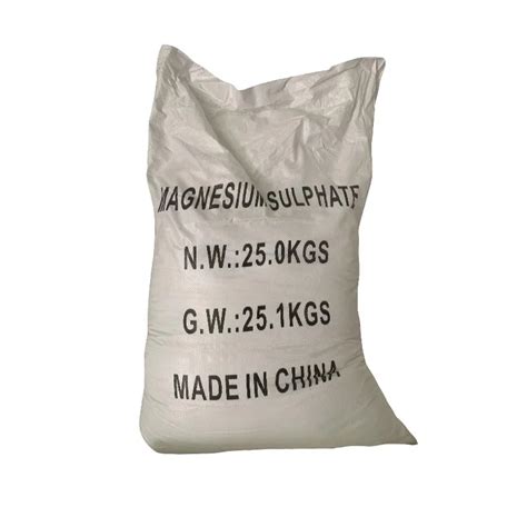 Factory Priced Anhydrous Magnesium Sulfate For Industrial Printing And