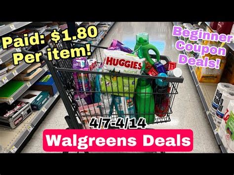 Walgreens Haul Pampers Gain Easy Digital Coupon Deals