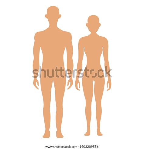 Man Women Silhouette Vector Illustration Body Stock Vector Royalty Free 1403209556 Shutterstock