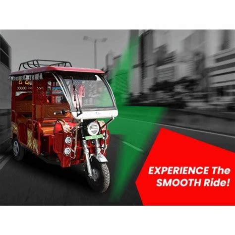 Udaan Pro Battery Operated E Rickshaw At Rs Udaan E Rickshaw