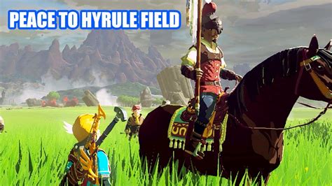 Zelda Tears Of The Kingdom Bring Peace To Hyrule Field Quest