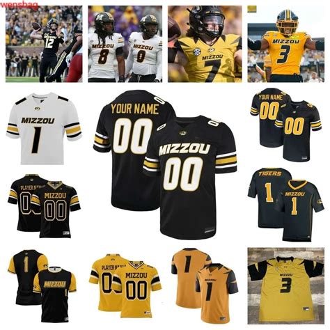 Missouri Tigers 2023 Football Jersey Includes 11 Players, Perfect For ...