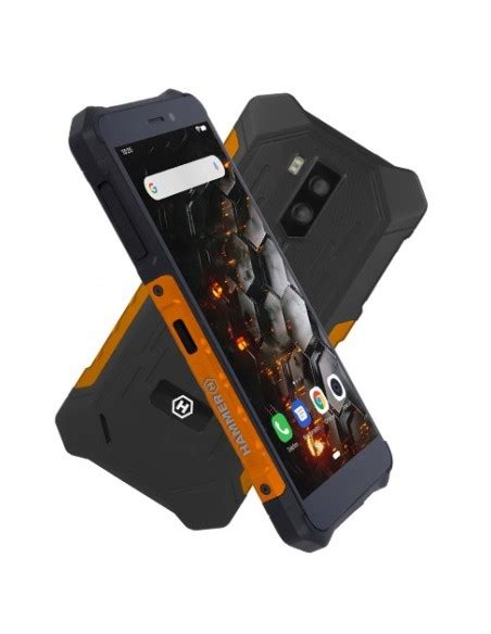 Hammer Iron Lte Gb Smartphone Rugerizado Negro Naranja Online