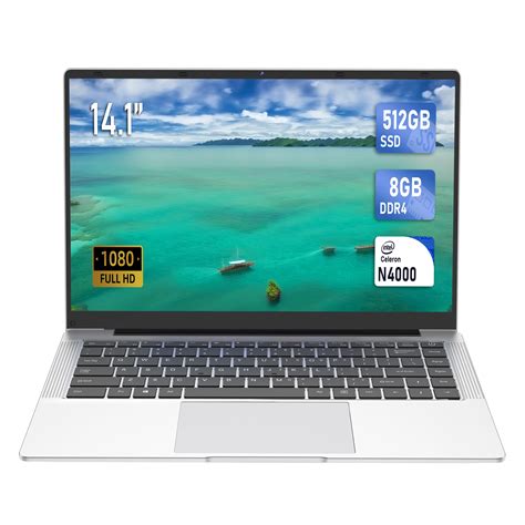 "Byone Compact 14"" Laptop Notebook, Intel Celeron N4000, 8GB DDR4 ...