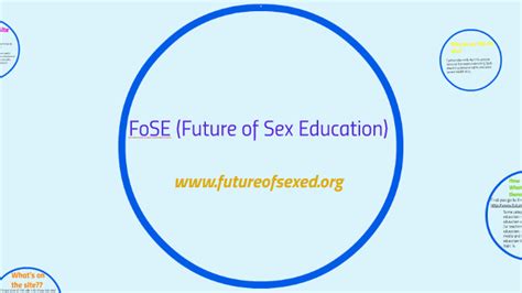 FoSE Future Of Sex Education By Michelle Fan