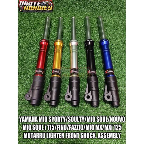 Mutarru Lighten Front Shock Assembly Yamaha Mio Sporty Soulty Nouvo Mio