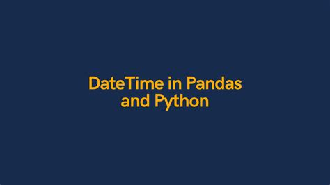 Convert Pandas Column To Datetime Datetime Printable Online