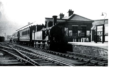 Railway Station Tredegar Photo Public Rail The 1950s Social