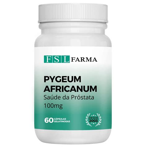 Pygeum Africanum Mg Betasitosterol C Ps Fsl Farma