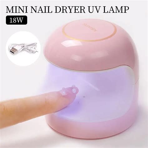 W Mini Nail Dryer Uv Led Nail Lamp Usb Single Finger Egg Phototherapy