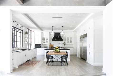 Industrial Modern Farmhouse Kitchen Los Angeles By Scribe