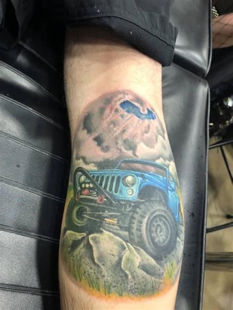 Jeep Scene By Daddy Jack Tattoonow