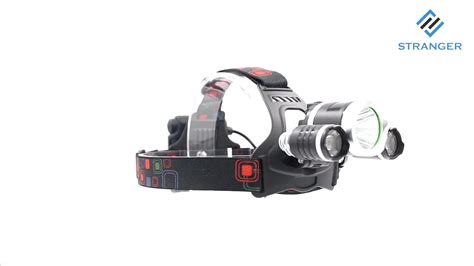 3 Led Outdoor Running Head Light High Power Headlamp Fishing Hunting ...