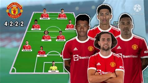 Potential Line Up Manchester United With Transfer Bellingham Kamara