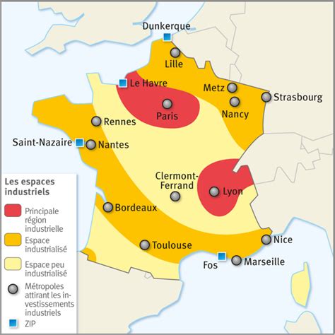 Les Espaces Industriels En France