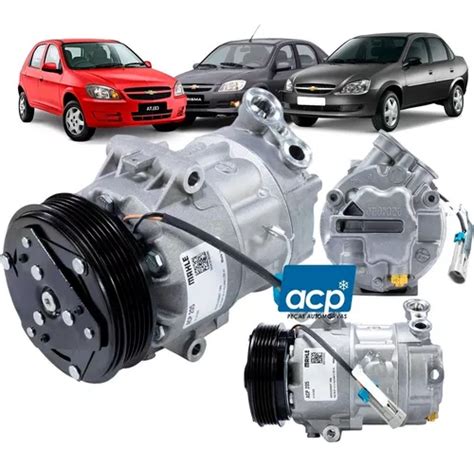 Compressor Ar Condicionado Cvc Pk Gm Celta Classic Prisma