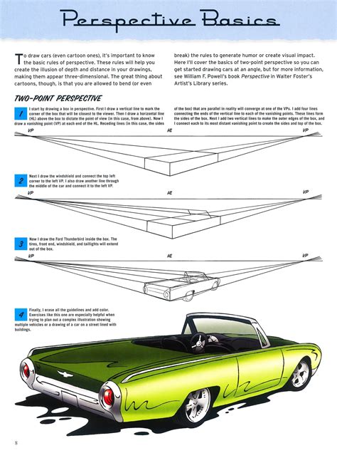 Cool Cars / Cartooning: Learn The Art Of Cartooning, Step By Step ...