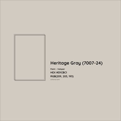 Valspar Heritage Gray 7007 24 Paint Color Codes Similar Paints And