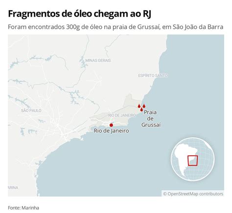 Moradores da Região dos Lagos preparem se fragmentos de óleo chegam a