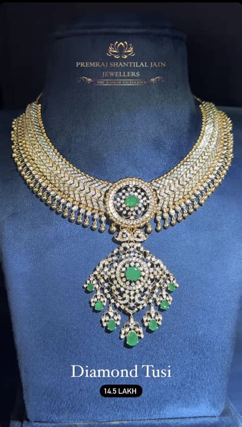 Pin By Anusha Marripudi On Dia Necklace Designs In 2023 Diamond