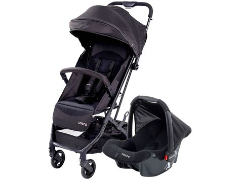 Bebe Conforto E Carrinho Cosco - Carrinho de Bebê com Bebê Conforto Cosco Travel System Minny 3.0 TS DUO ...