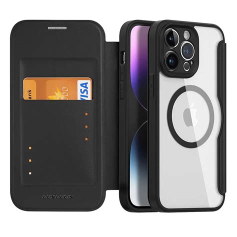 Funda De Cuero De Lujo Con Tarjetero Para IPhone 14 Plus 14 Pro Max