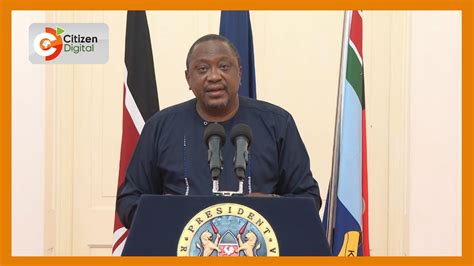 Full Speech President Uhuru Kenyattas New Year Message Youtube