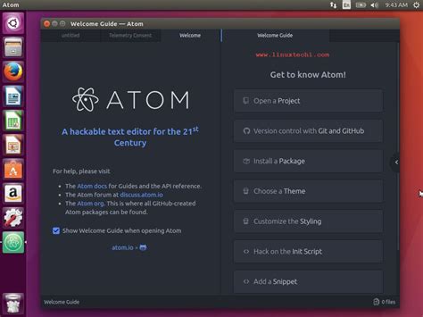 Atom è un editor di testo open source in continua crescita stabile e