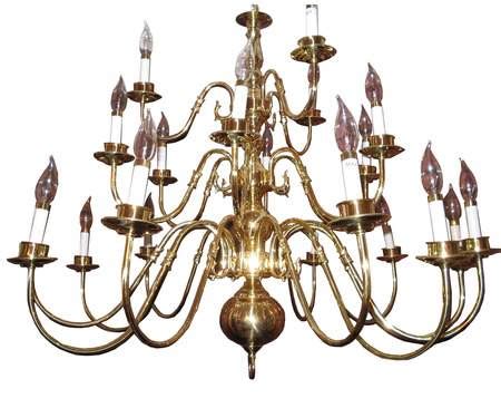 Brass With Black Chandelier Rentals | Lighting and Electrical Product Rentals