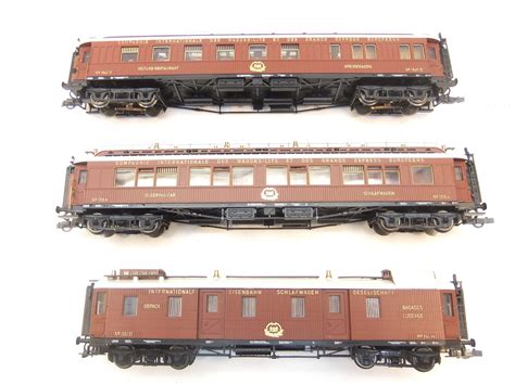 Liliput HO H0 5 tlg Wagen Set Orient Express CIWL Modellbahn Nütz