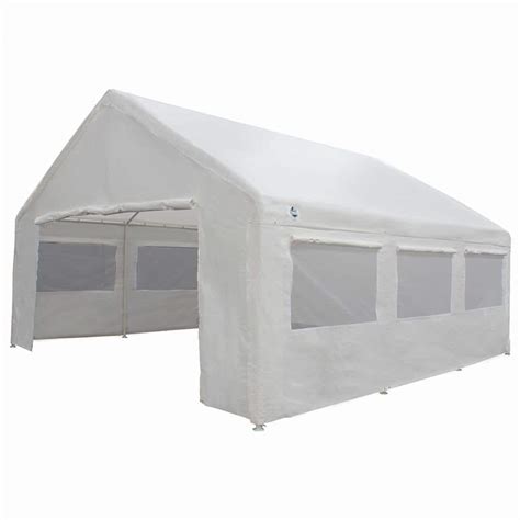 King Canopy 18 Ft X 20 Ft Sidewall Kit With Flaps And Bug Screen