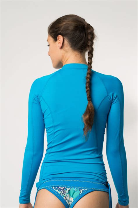 Womens Rash Guard Uv Protection Upf 50 Made In Usa