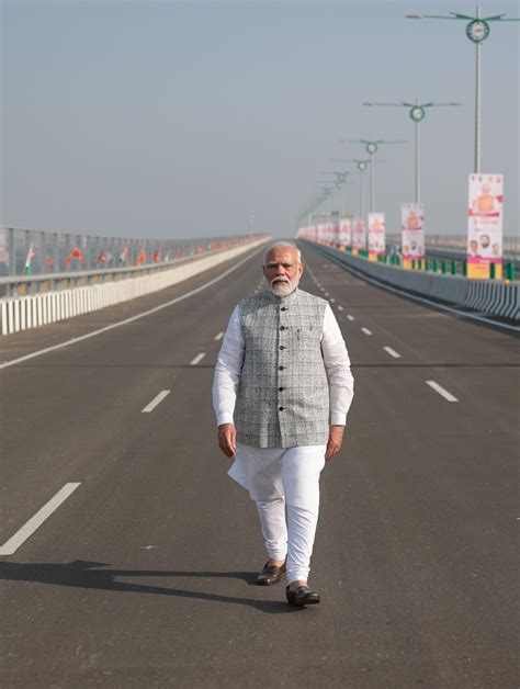 Pm Inaugurates Atal Bihari Vajpayee Sewri Nhava Sheva Atal Setu In Navi