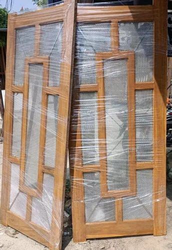 Wooden Wire Mesh Door At Rs 235sq Ft Jali Door In Kanpur Id