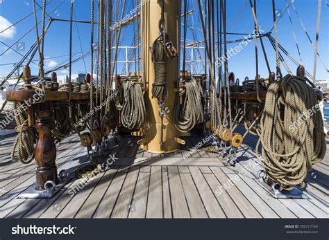 Mast Sailing Ship Deck Stock Photo Shutterstock