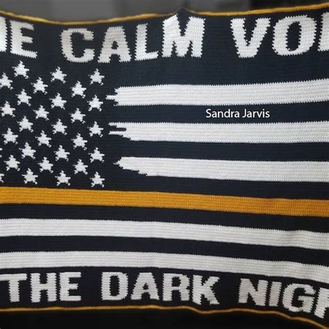 Thin Blue Yellow Line Police Dispatcher Distressed Us Flag Etsy