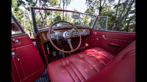 1937 Packard One Twenty Convertible Coupe Start Up Mohrimports5776