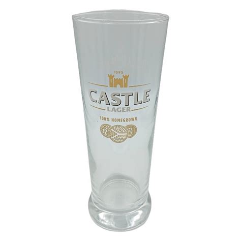 Castle Lager Glass 500ml (6 Pack) – Pubstuff