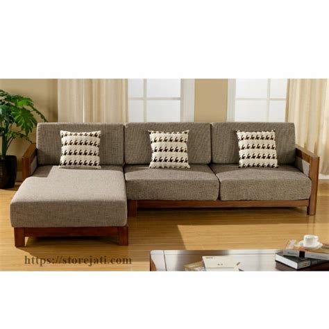 Harga Kursi Sofa Tamu Sudut Minimalis Storejati