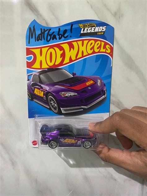 Hot Wheels Legends Tour AEM Honda S2000 Purple Hobbies Toys Toys