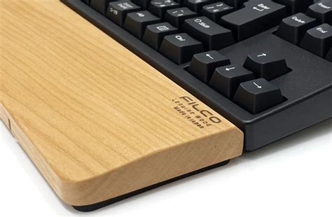 Filco Genuine Wood Wrist Rest American Cherry Stackskb