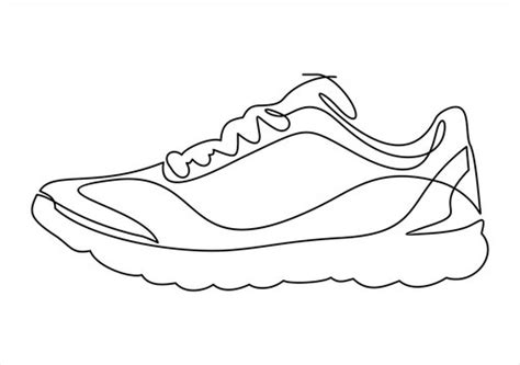 Update 74+ sketch of running shoes best - seven.edu.vn