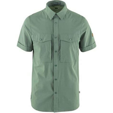 Fjällräven Abisko Trekking Shirt Ss Mens Mens Short Sleeve Blouses