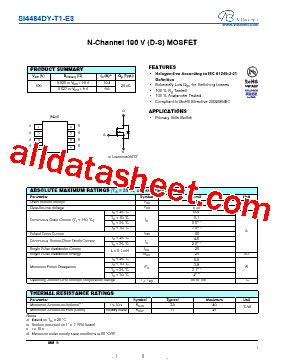 Si Dy T E Datasheet Pdf Vbsemi Electronics Co Ltd