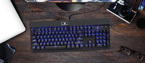 Eagletec KG010 Mechanical Keyboard USB Wired Natural Ergonomic